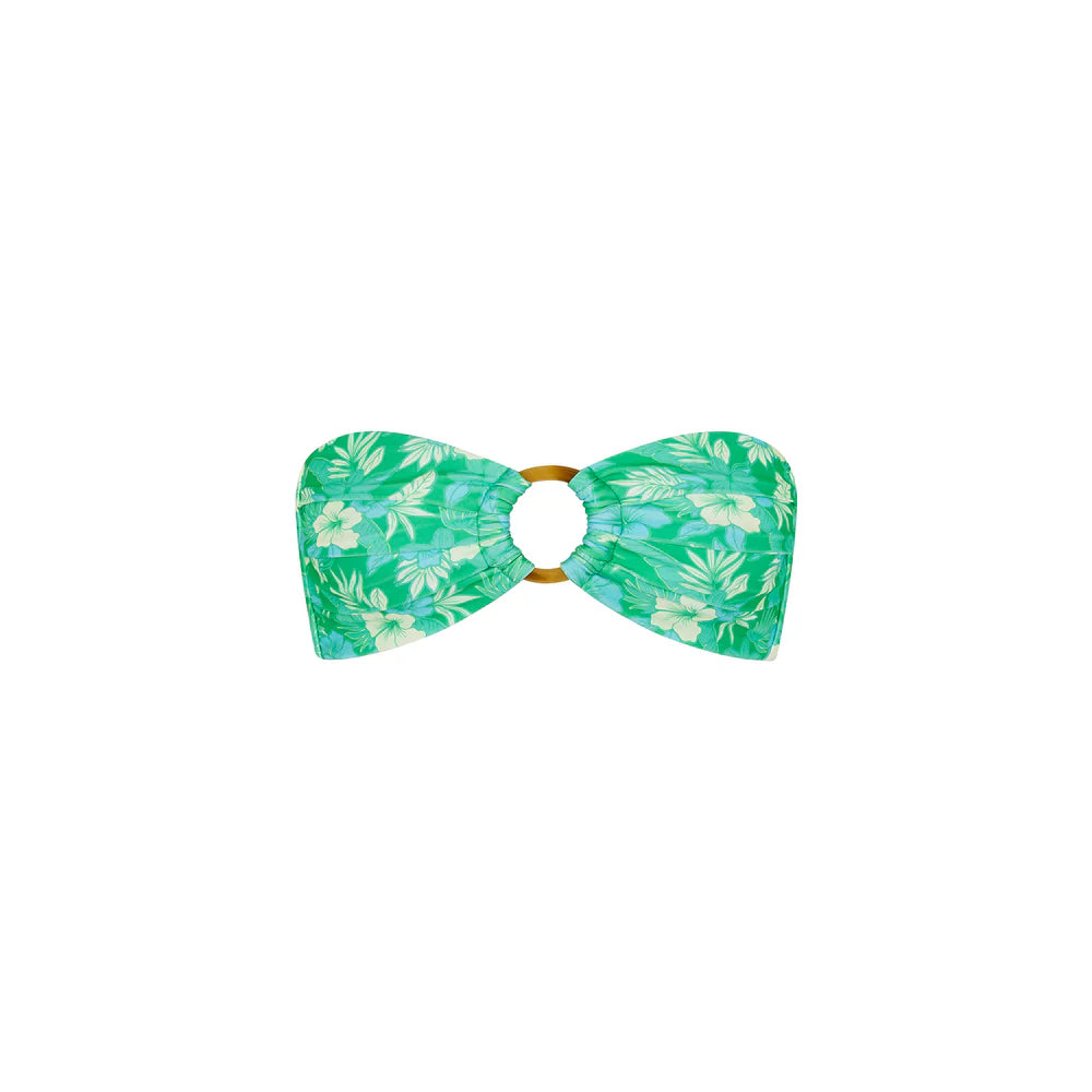 LORSEA Strapless Bandeau Bikini Top - Barefoot Breeze