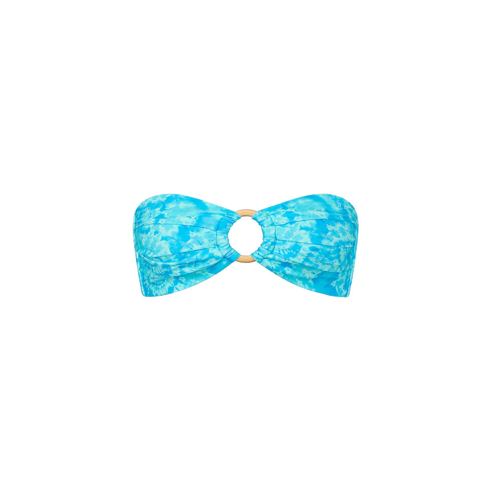 LORSEA Strapless Bandeau Bikini Top - Starry Seas